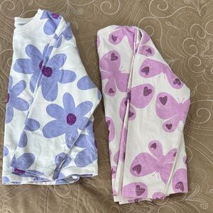 Zara Floral and Butterfly Print T-shirt long sleeve bundle